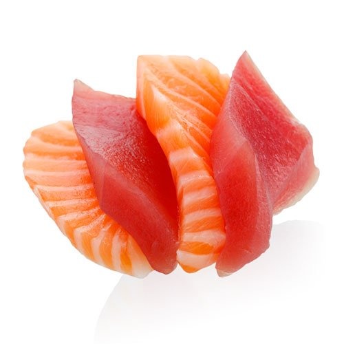 Photo du produit Sashimi Saumon (x8), non contractuelle