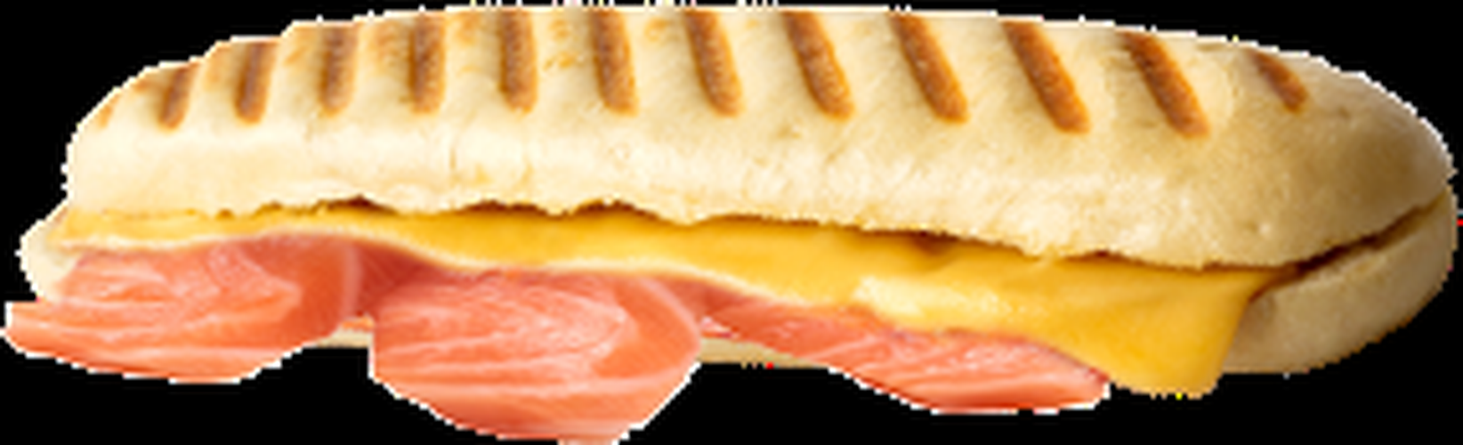 Photo du produit Panini Saumon 🐟🥪, non contractuelle