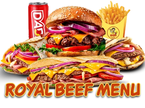 Photo du produit MENU ROYAL BEEF, non contractuelle