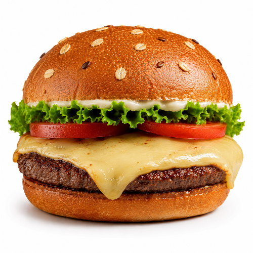 Photo du produit Le Cheezy Burger, non contractuelle