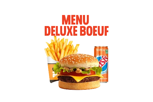 Photo du produit Menu Deluxe Boeuf, non contractuelle