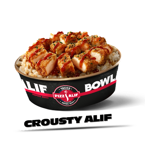 Photo du produit Le Crousty Alif 🧨, non contractuelle