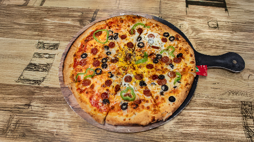 Photo du produit Pizza Orientale 🕌, non contractuelle