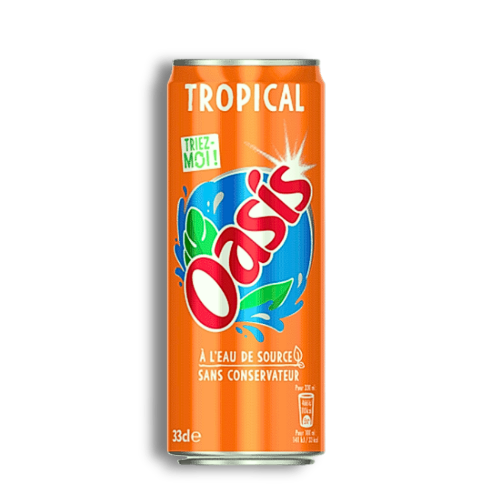 Photo du produit Oasis Tropical 33cl, non contractuelle