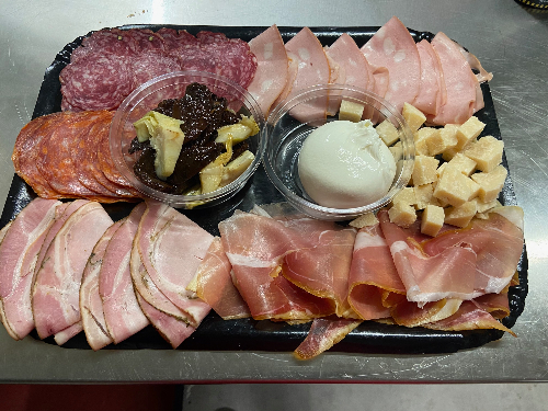 Photo du produit Planche charcuterie et fromages (3/4 pers.), non contractuelle