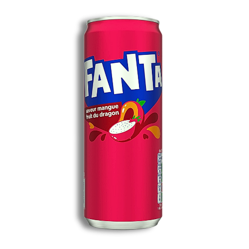 Photo du produit Fanta Fruit du Dragon 33cl, non contractuelle