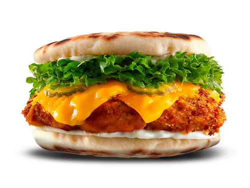 Photo du produit NAAN BURGER CHICKEN CRISPY, non contractuelle