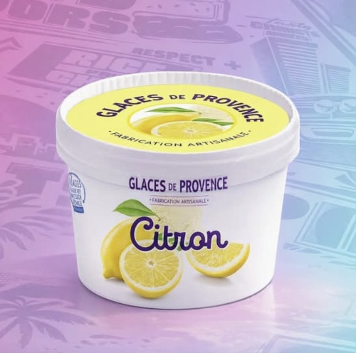 Photo du produit Glace Citron, non contractuelle