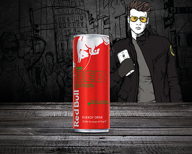 Photo du produit Red Bull Red Edition 25cl, non contractuelle
