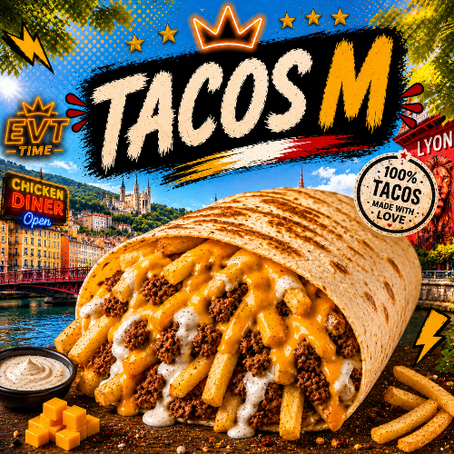 Photo du produit Tacos M, non contractuelle