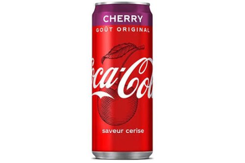 Photo du produit Coca Cola Cherry 33cl, non contractuelle