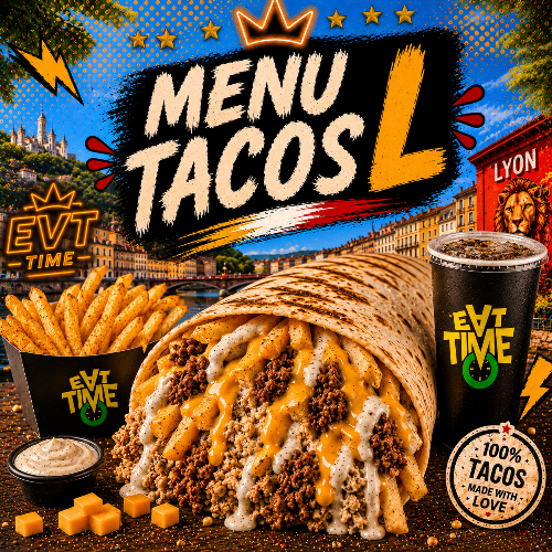 Photo du produit Menu Tacos L 🍟🥤, non contractuelle