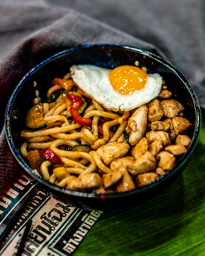 Photo du produit Hokkien Mee Poulet, non contractuelle