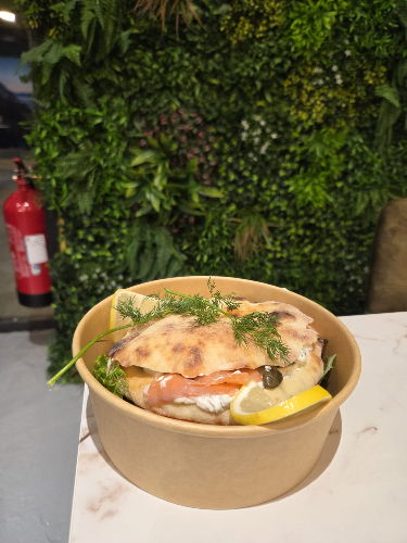 Photo du produit Puccia Al Salmone, non contractuelle