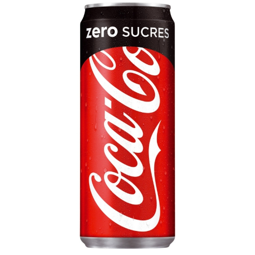 Photo du produit Coca Cola Zéro 33 cl, non contractuelle