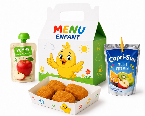 Photo du produit Menu Enfant Nuggets, non contractuelle