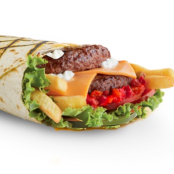 Photo du produit Menu Oriental Tacos, non contractuelle