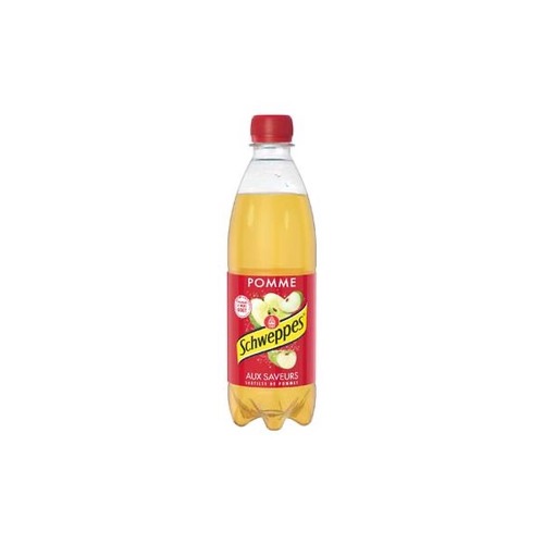 Photo du produit Schweppes Pomme 50cl, non contractuelle