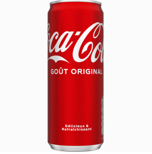 Photo du produit COCA-COLA 33cl, non contractuelle