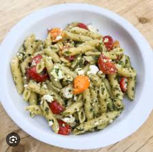 Photo du produit Pâtes au Pesto, non contractuelle