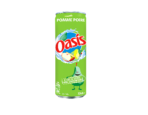 Photo du produit Oasis Pomme Poire 33cl, non contractuelle