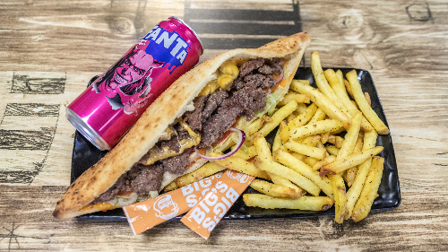Photo du produit Le Big Izz Dwich'  🥩🥖, non contractuelle
