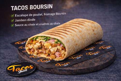 Photo du produit Tacos Le Boursin seul, non contractuelle