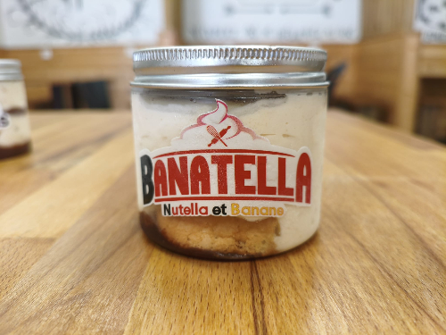 Photo du produit Tiramisu Nutella Banane, non contractuelle
