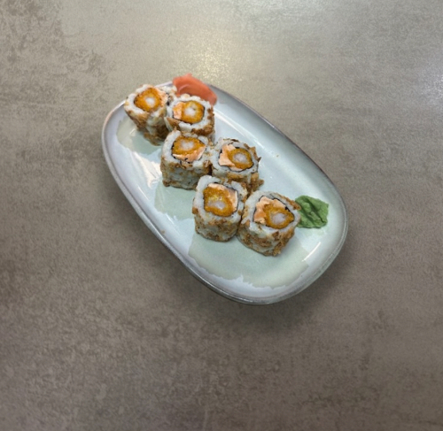 Photo du produit Onion roll tempura saumon, non contractuelle