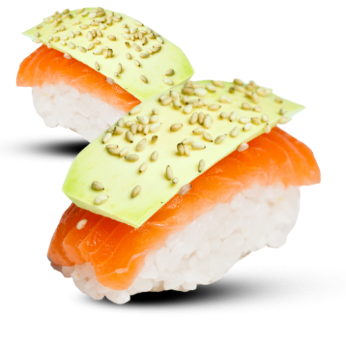 Photo du produit Sushi Saumon Avocat x 2, non contractuelle