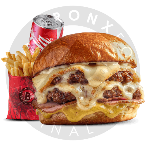 Photo du produit Menu Cheese avenue burger, non contractuelle