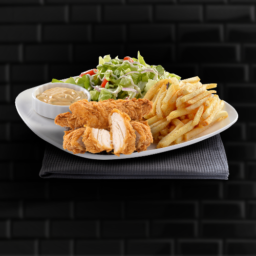 Photo du produit Assiette 1 viande, non contractuelle