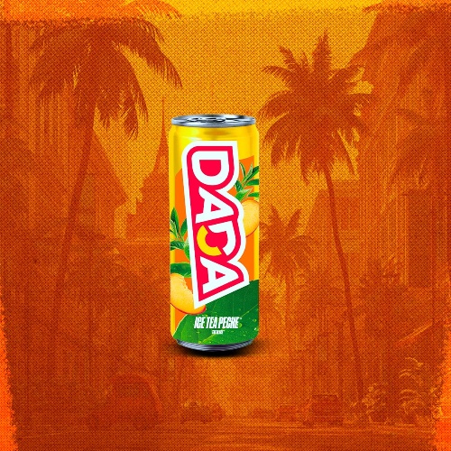 Photo du produit DADA ICE TEA PECHE 33 CL, non contractuelle