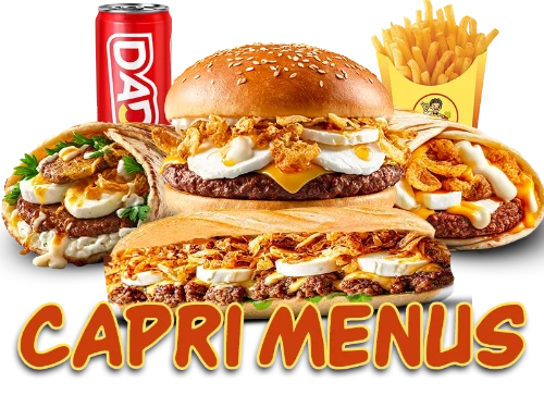 Photo du produit MENUS CAPRI, non contractuelle