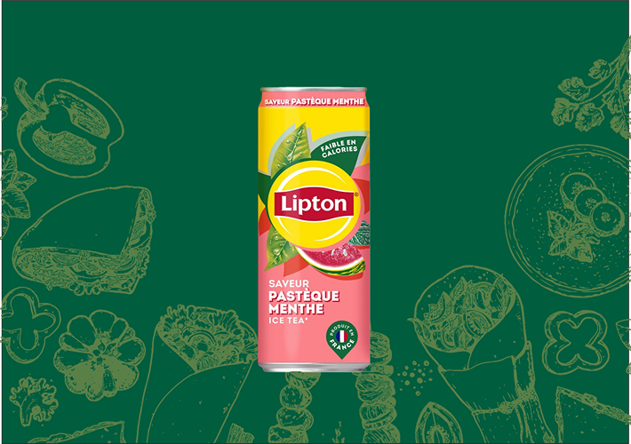 Photo du produit Ice Tea Pastèque Menthe 25cl, non contractuelle