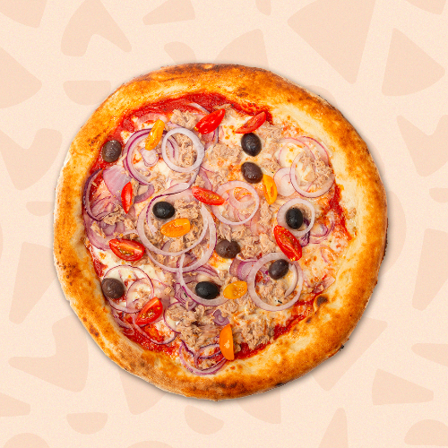 Photo du produit Pizza Tonno 🐟, non contractuelle