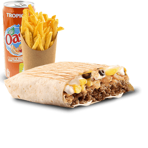 Photo du produit Menu Tacos L'Italien, non contractuelle
