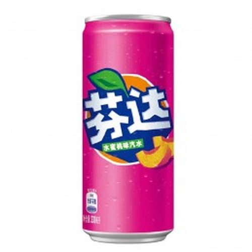 Photo du produit Fanta Pêche 🇯🇵 33 cl, non contractuelle