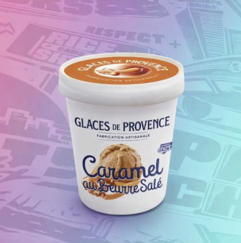Photo du produit Glace Caramel Beurre Salé, non contractuelle