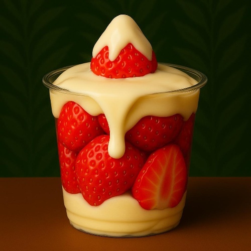 Photo du produit 🍓 Fraise Chocolat Blanc Pâtissier , non contractuelle