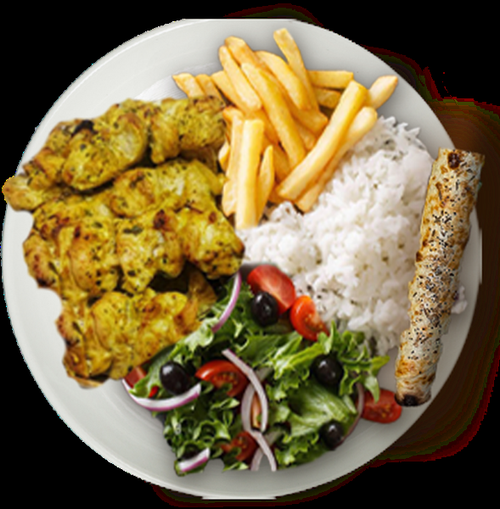 Photo du produit Assiette Poulet mariné, non contractuelle