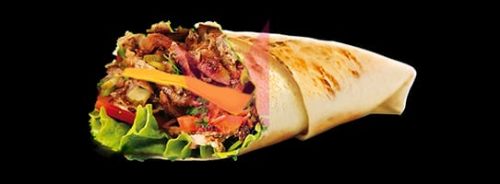 Photo du produit Menu sandwich shawarma, non contractuelle