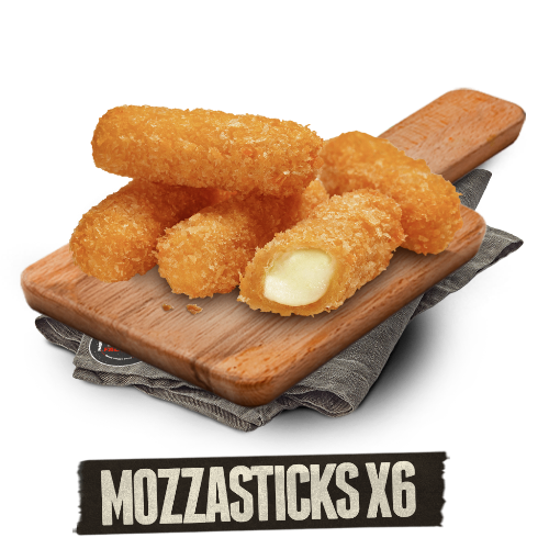 Photo du produit X6 MOZZA STICKS 🧀, non contractuelle