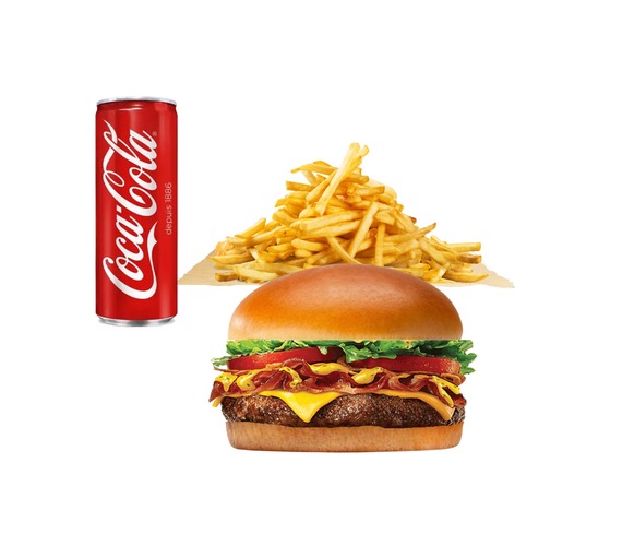 Photo du produit Menu Bacon Burger, non contractuelle