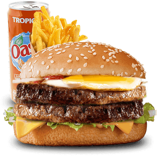 Photo du produit Menu Whooper Burger, non contractuelle