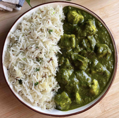 Photo du produit Palak Panir, non contractuelle