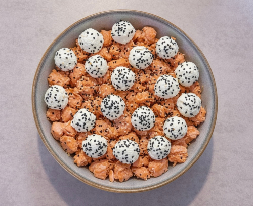 Photo du produit Riz tartare saumon cuit cheese, non contractuelle