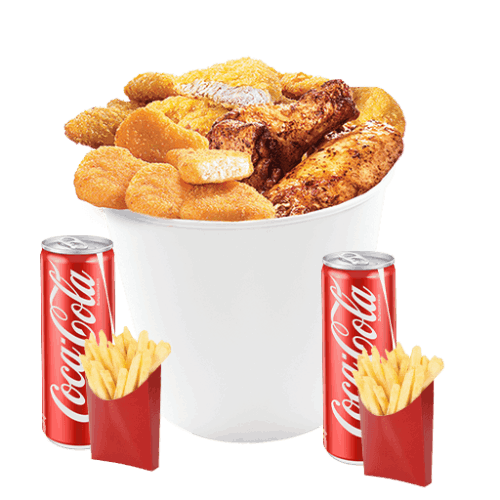Photo du produit MIX BOX (6 TENDERS, 10 WINGS), non contractuelle