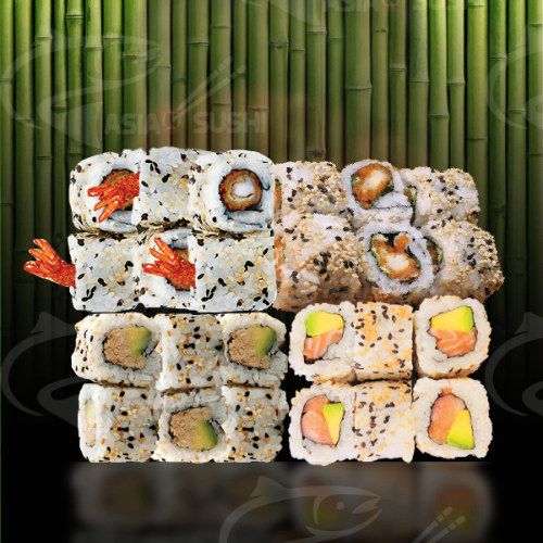 Photo du produit Menu all california, non contractuelle