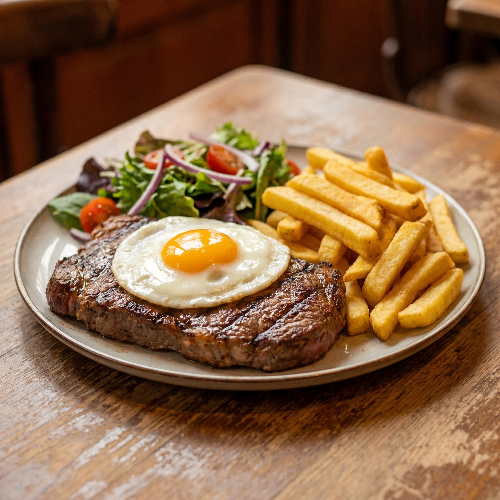 Photo du produit Steak à Cheval, non contractuelle